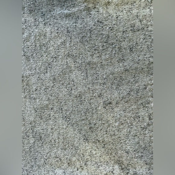 Ann Taylor Mix Wool Gray Knitted Sweater Belted Sweater Dress Size M - Picture 8 of 9